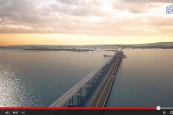 Появилось новое видео с компьютерной визуализацией Керченского моста (ВИДЕО)