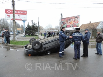 В Запорожской области ВАЗ протаранил маршрутку с пассажирами (ФОТО)