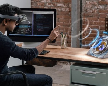 Microsoft разработала устройство добавленной реальности HoloLens