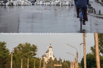 Славянск: до и после (фото)