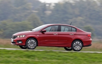 На дорогах Москвы замечен новый седан Fiat Tipo