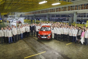 В Ижевске собрали более 15 тысяч Lada Vesta