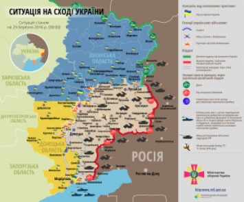На Донбассе разбился в ДТП один военный, еще шестеро получили ранения