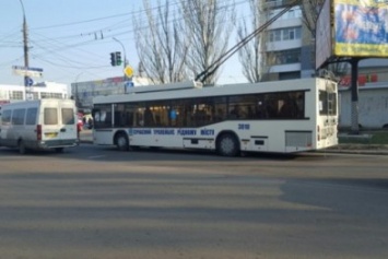 В Николаеве в рабочую перевозку стали троллейбусы