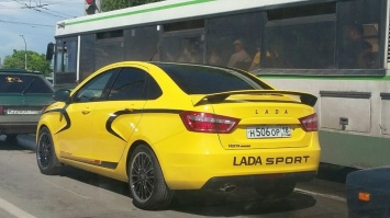 Lada Vesta Sport засветилась на фото