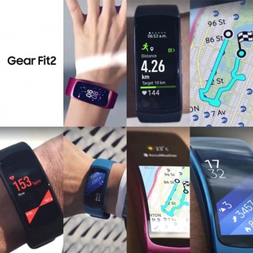 Фото дня: «умный» браслет Samsung Gear Fit 2