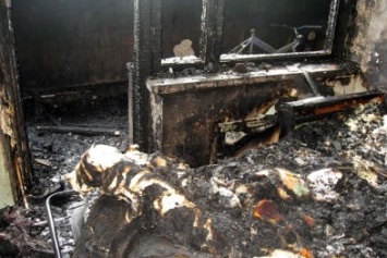 Пожар в частном секторе Бердянска унес жизнь мужчины