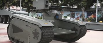 Эстонские военные испытали гусеничного робота