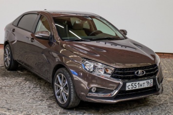 Уникальная LADA Vesta передана Самарским властям