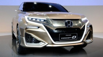 Honda готовит к продажам новый кроссовер Avancier