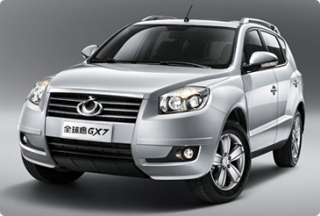 Geely похвасталась рестайлинговым Emgrand X7