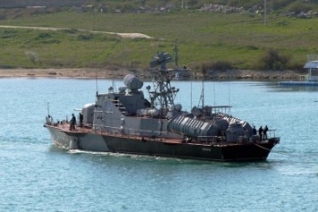 Отремонтированный ракетный катер «Прилуки» перед учениями с НАТО впервые был спущен на воду