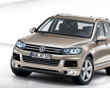 Рестайлированный Volkswagen Touareg получит дизельный силовой агрегат