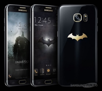 "Геройская" версия Samsung Galaxy S7 edge Injustice Edition выйдет ограниченным тиражом в начале июня