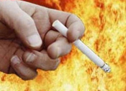Сигарета в постели едва не угробила жителя Приморска
