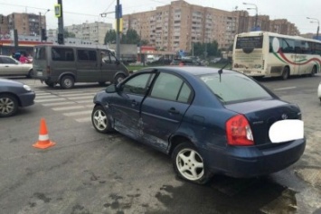 В Сети появилось видео утреннего ДТП на проспекте Гагарина (ВИДЕО)