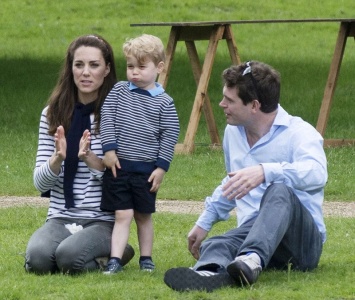 Принц Уильям и герцогиня Кембриджская со своими детьми приняли участие в Trials Houghton International Hors