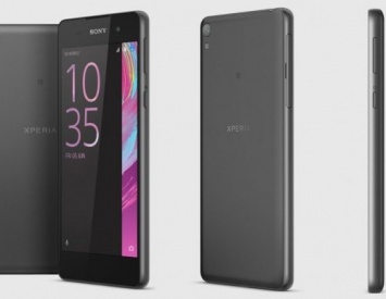 Sony анонсировала выпуск бюджетного смартфона Xperia E5