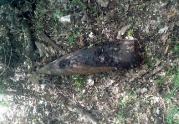 На территории сельсовета Днепропетровщины обнаружили 150-килограммовые снаряды