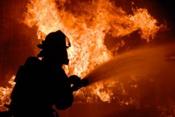 На пожаре под Одессой пострадала пожилая женщина