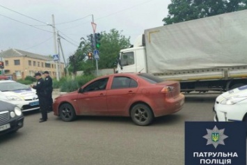 В Кировограде патрульные задержали опасного водителя. ФОТО