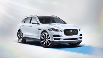 В Киеве был замечен кроссовер Jaguar F-Pace