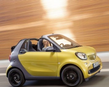 В России скоро появится компактный кабриолет Smart Fortwo