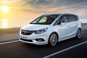 Фейслифтовый вэн Opel Zafira взял стиль у новой Astra