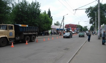 В Кривом Роге расширят часть улицы Серафимовича (фото)