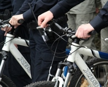 Полицейские на велосипедах в Одессе (ФОТО)