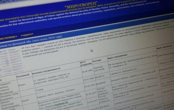 "Миротворец" готов предоставить спецслужбам стран G7 данные о 62 тыс. пророссийских боевиках