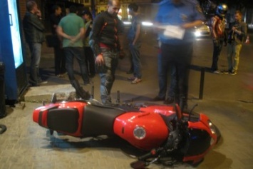 ДТП на ул. Гопнера: мотоциклист наехал на пешехода (ФОТО)