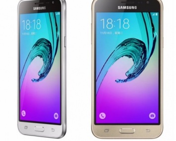 Смартфон Samsung Galaxy J3 Pro предстал на рендерах в двух цветах