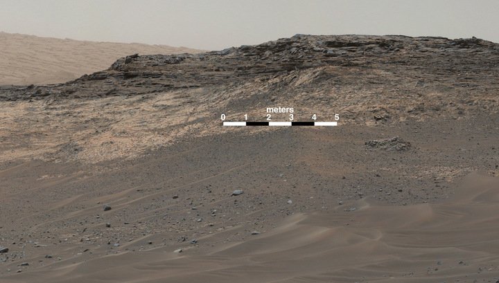 NASA: Получены лучшие панорамные снимки Марса с ровера Curiosity