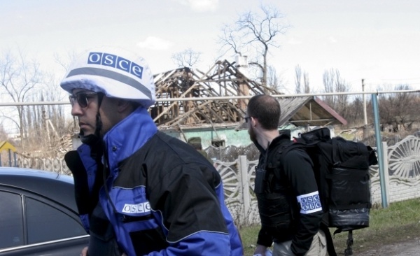 Боевики заявляют, что наблюдатели ОБСЕ сегодня проверят места обстрела в Горловке