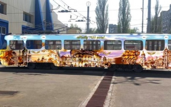 В Киеве появится арт-трамвай