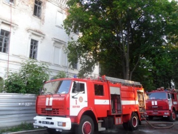 Пожар произошел в Петровском Полтавском кадетском корпусе