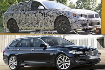 Новая BMW 5 Series уже на тестах