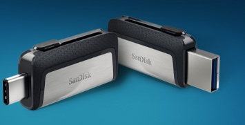 SanDisk представила новый накопитель Ultra Dual Drive USB Type-C