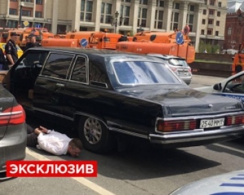 Погоня со стрельбой под окнами Кремля (ВИДЕО)