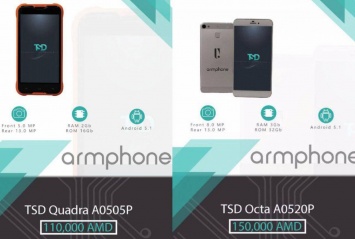 Армянский ArmPhone планируют поставить на российский рынок