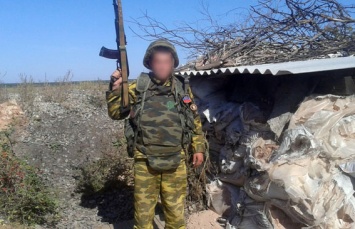 На линии разграничения в Донецкой обл. задержали боевика-пулеметчика, - полиция