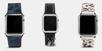 Ремешки Coach для Apple Watch выйдут в продажу 12 июня [фото]