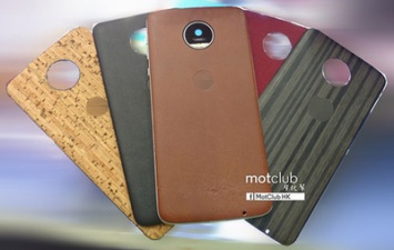 В Сети "всплыли" фото накладок Style Mods для смартфонов Moto Z