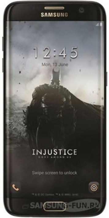 Объявлена российская цена на специальную версию смартфона Samsung Galaxy S7 edge Injustice Edition