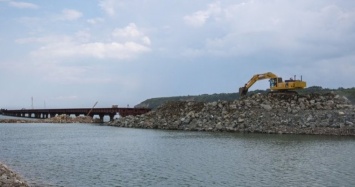 Строительство Керченского моста прекратили финансировать