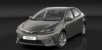 Стали известны подробности о рестайлинговом седане Toyota Corolla