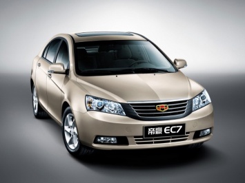 В сети появились тизеры седана Geely Emgrand EC7