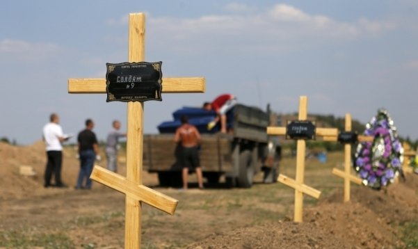 Тела погибших на востоке Украины российских солдат сжигают в мобильных крематориях (ВИДЕО)