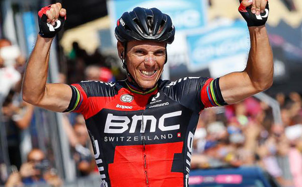 Giro d’Italia-2015: Филипп Жильбер выиграл 18-й этап